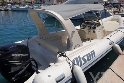Charter Boat without licence  Alson 570 La Maddalena