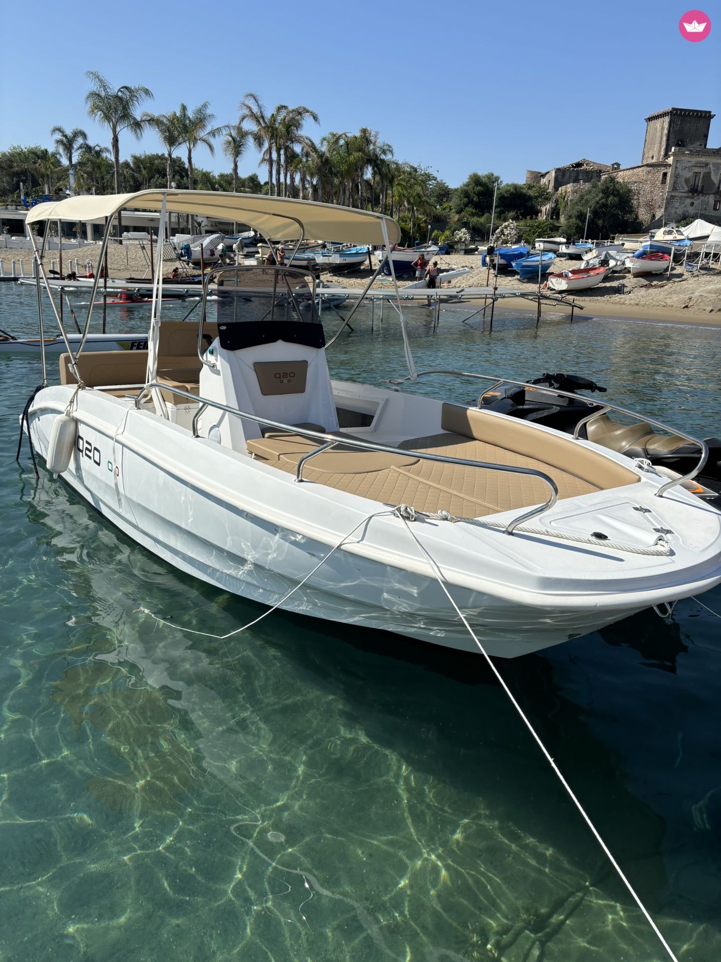 Bateau sans permis allegra Barqa Q20 40cv 2