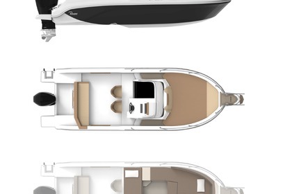 Verhuur Motorboot Ranieri NEXT 220 SH Palma de Mallorca