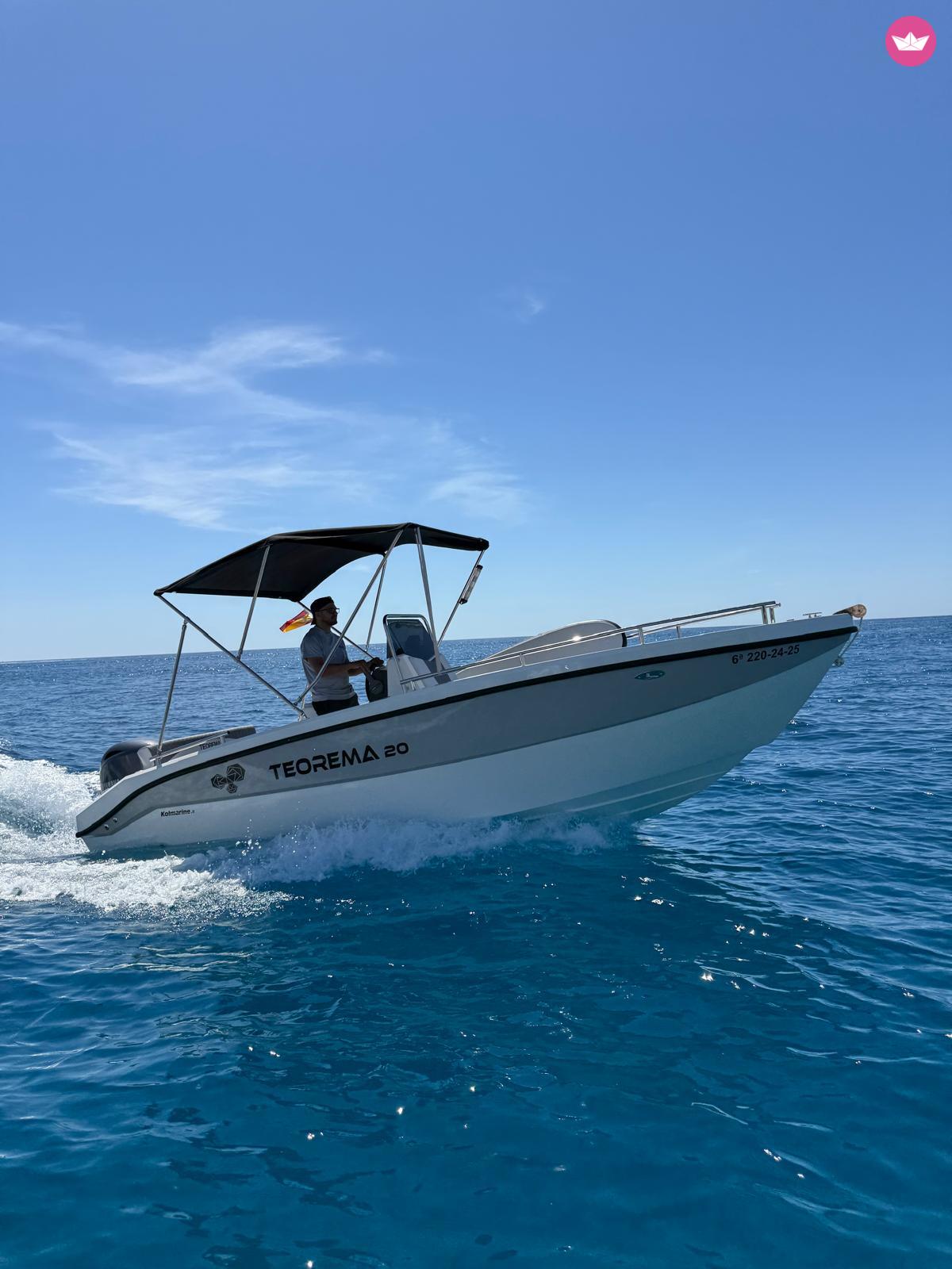 Bateau à moteur Teorema 20 Open apta licencia navegación 115cv 115cv 4