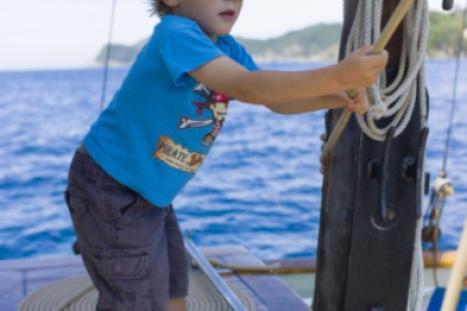 Bateau à voiles traditionnelles