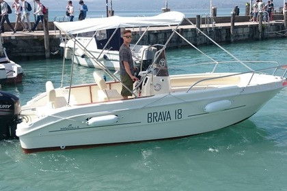 Чартер лодки без лицензии  MINGOLLA BRAVA 18 Сирмионе