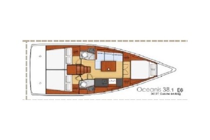 Discover Greek islands and coast from Lefkas on Beneteau Oceanis 38.1