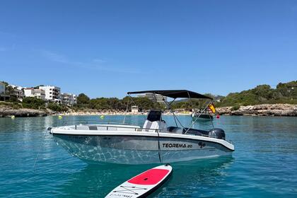 Ενοικίαση Μηχανοκίνητο σκάφος Teorema 20 Open apta licencia navegación 115cv Portocolom