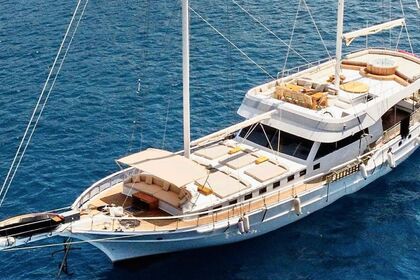 Hire Gulet Deluxe custom built gulet with a capacity of 12 Ketch Göcek