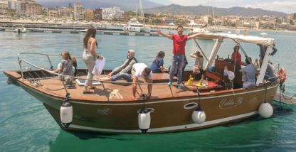 Location Bateau à moteur Gozzo Sorrentino Taormine