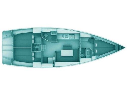 Sailboat BAVARIA CRUISER 40 Boat design plan