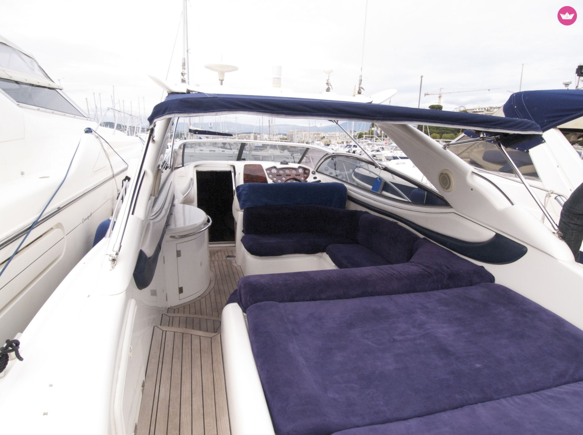 Bateau à moteur Sunseeker Superhawk 48', Marseille, 15 mètres 900cv 2