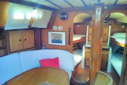 Segelyacht Baujahr 1993 an der Therma für eine Tr