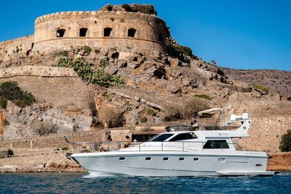 Miete Motorboot Ferretti Altura 52s Agios Nikolaos