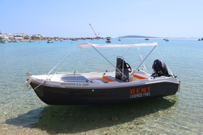 Rental Boat without license  Assos 450 Antiparos