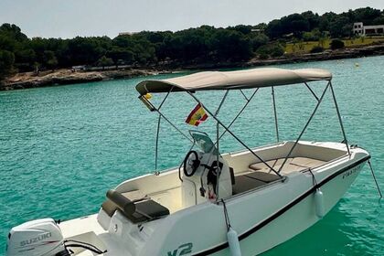 Charter Boat without licence  Motonautica V2 Portocolom