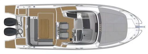 Motorboat Jeanneau Cap Camarat 9.0 Wa Planta da embarcação