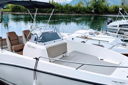 Miete Motorboot QUICKSILVER QUICKSILVER 555 Lac du Bourget