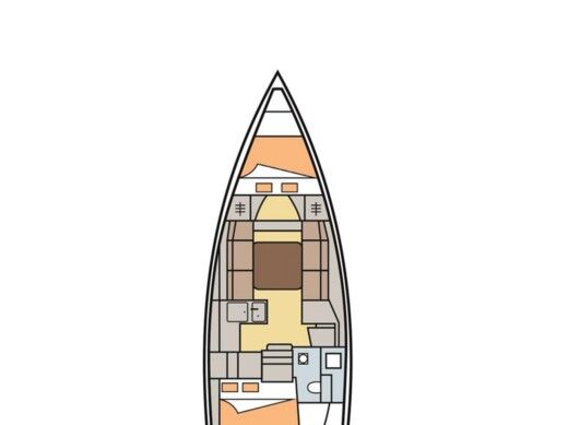 Sailboat Dufour Dufour 350 Gl Boat design plan