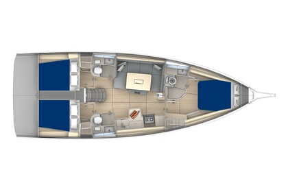 Rental Sailboat  Sunsail 41.3 Lefkada