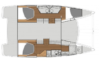 Location Catamaran Fountaine Pajot Lucia 40 Sète