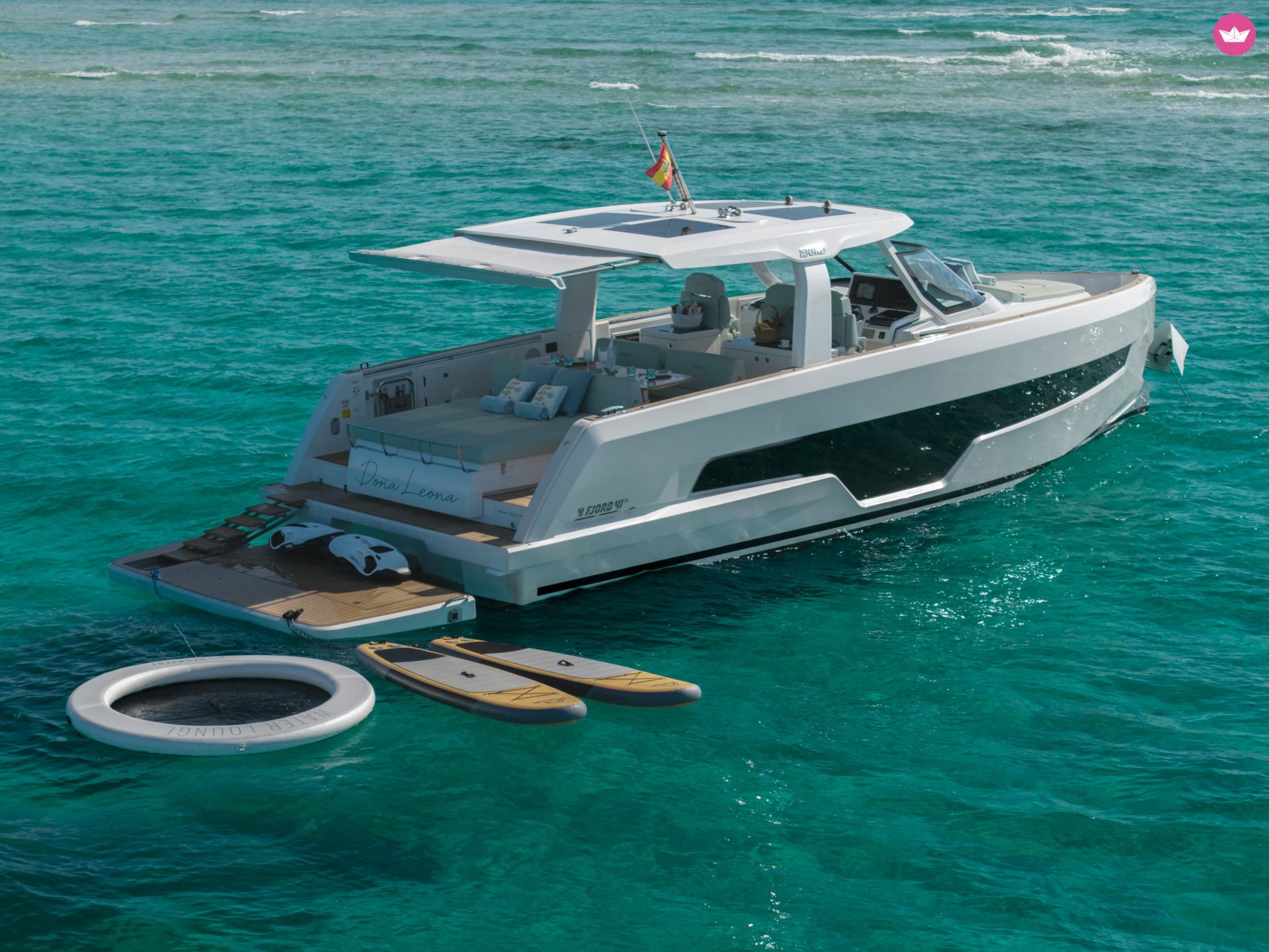Bateau à moteur Fjord 41XL 880cv 5