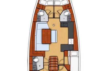 Hyra båt Segelbåt Bénéteau Oceanis 48 - 5 cab. Trogir