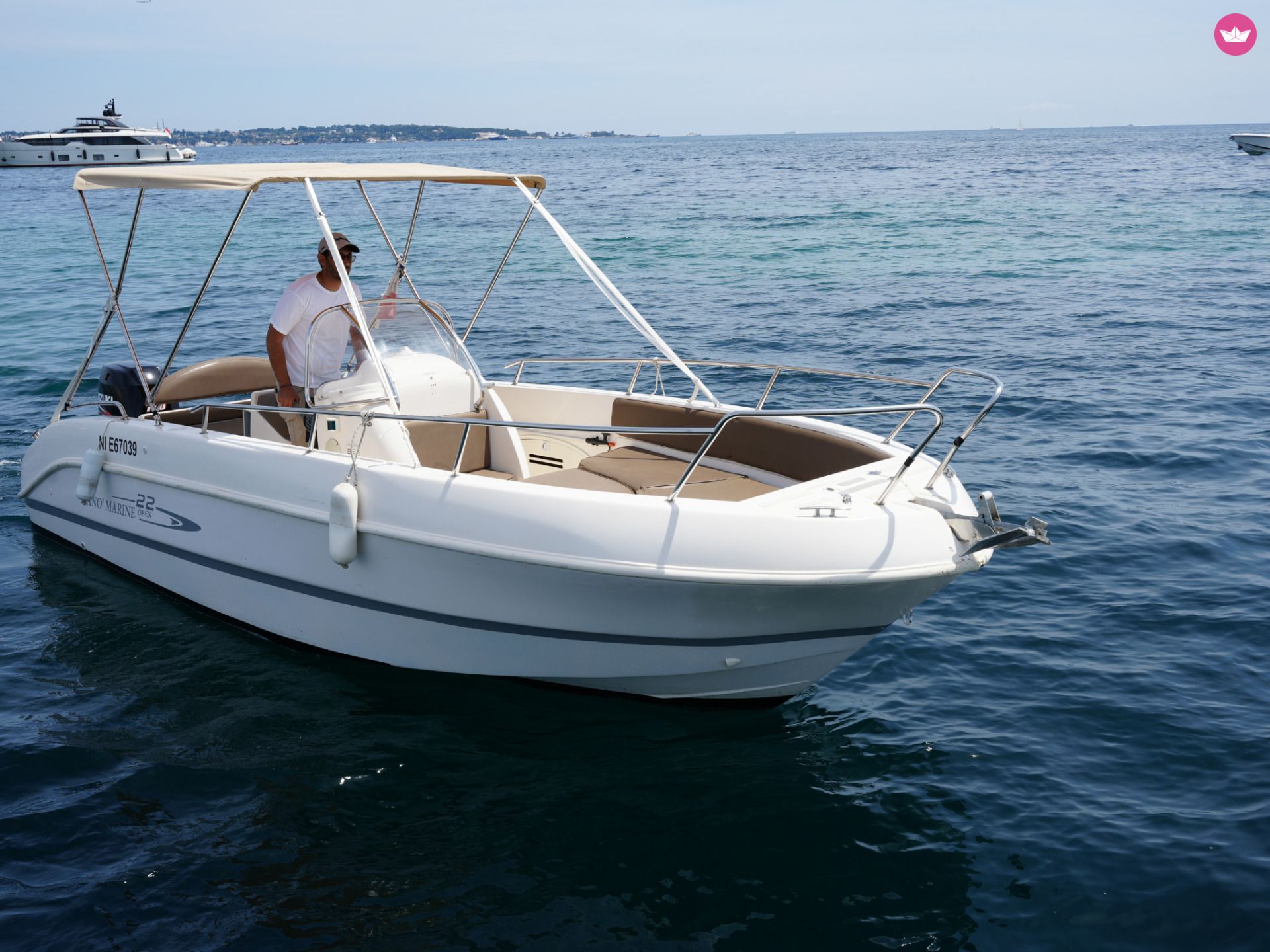 Bateau à moteur MANO MARINE Open 22 150cv 2