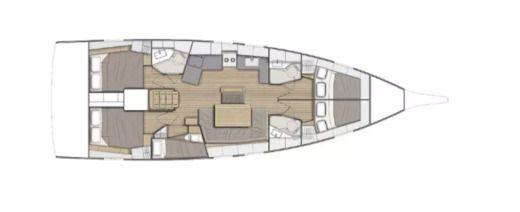 Sailboat Beneteau 30.1 boat plan