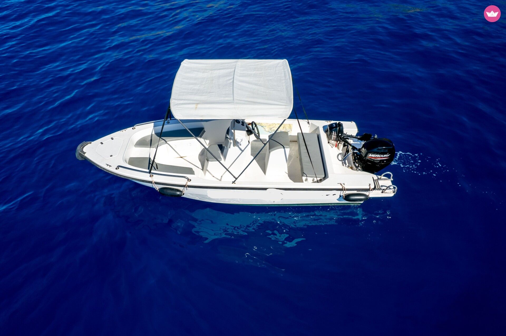 Bateau sans permis Kreta Mare 5.5 30hp 30cv 2