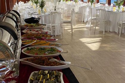 Luxury motor yacht for 120 people B2