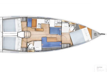 Hyra båt Segelbåt  Sun Odyssey 410 Néa Péramos