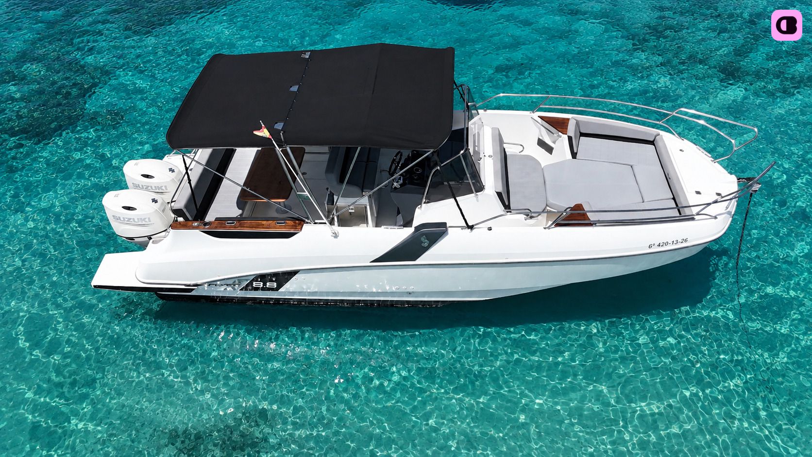 Bateau à moteur Beneteau Flyer 8.8 400cv 2