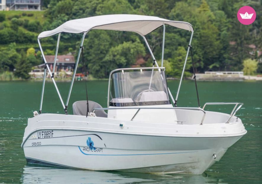 Bateau sans permis  Pacific Craft Open 500 6cv 2