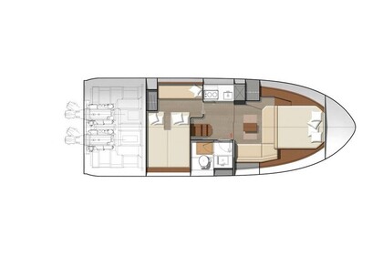 Barca a motore JEANNEAU LEADER 36 520hp