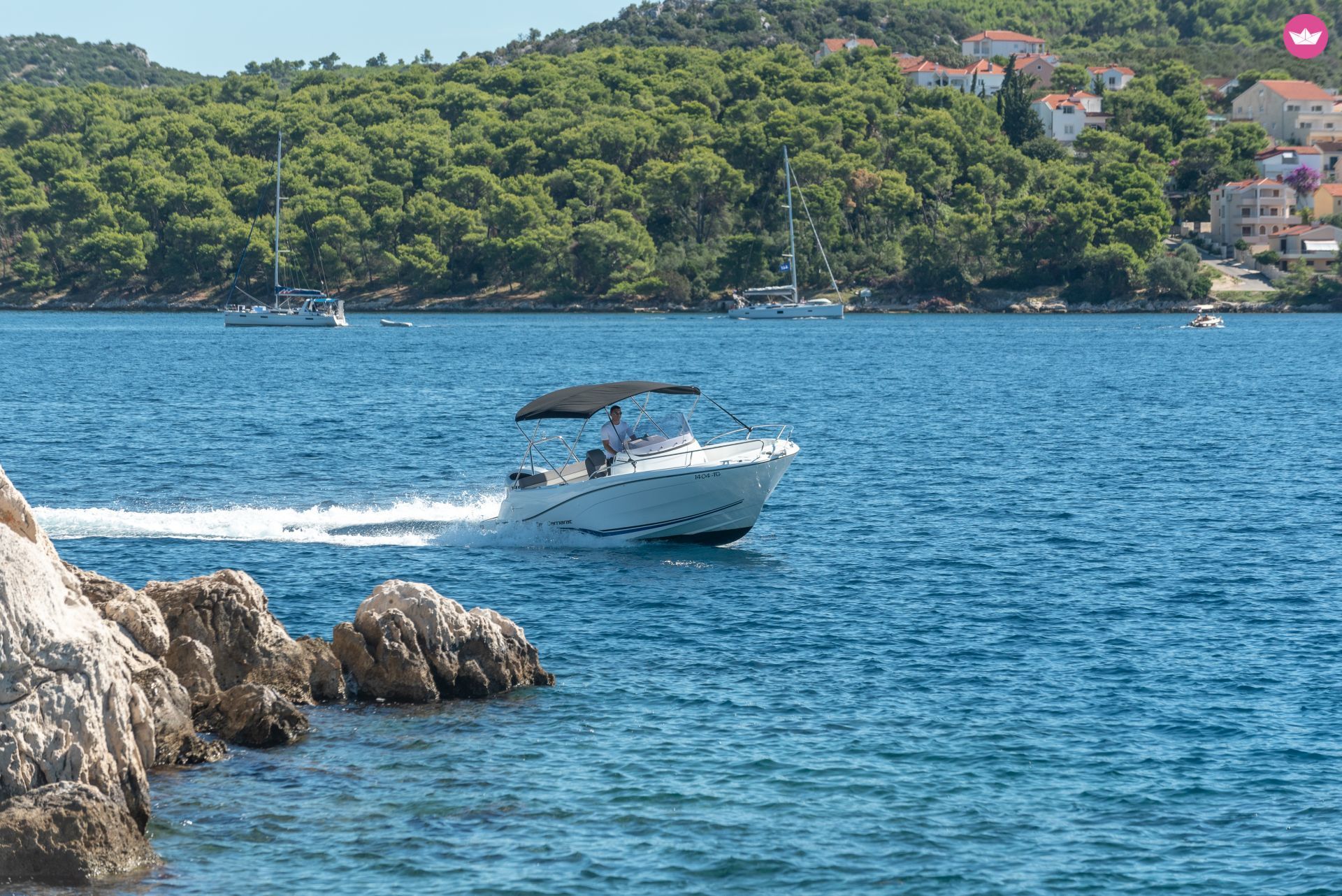 Miete Motorboot Jeanneau Cap Camarat 6.5 Cc Split