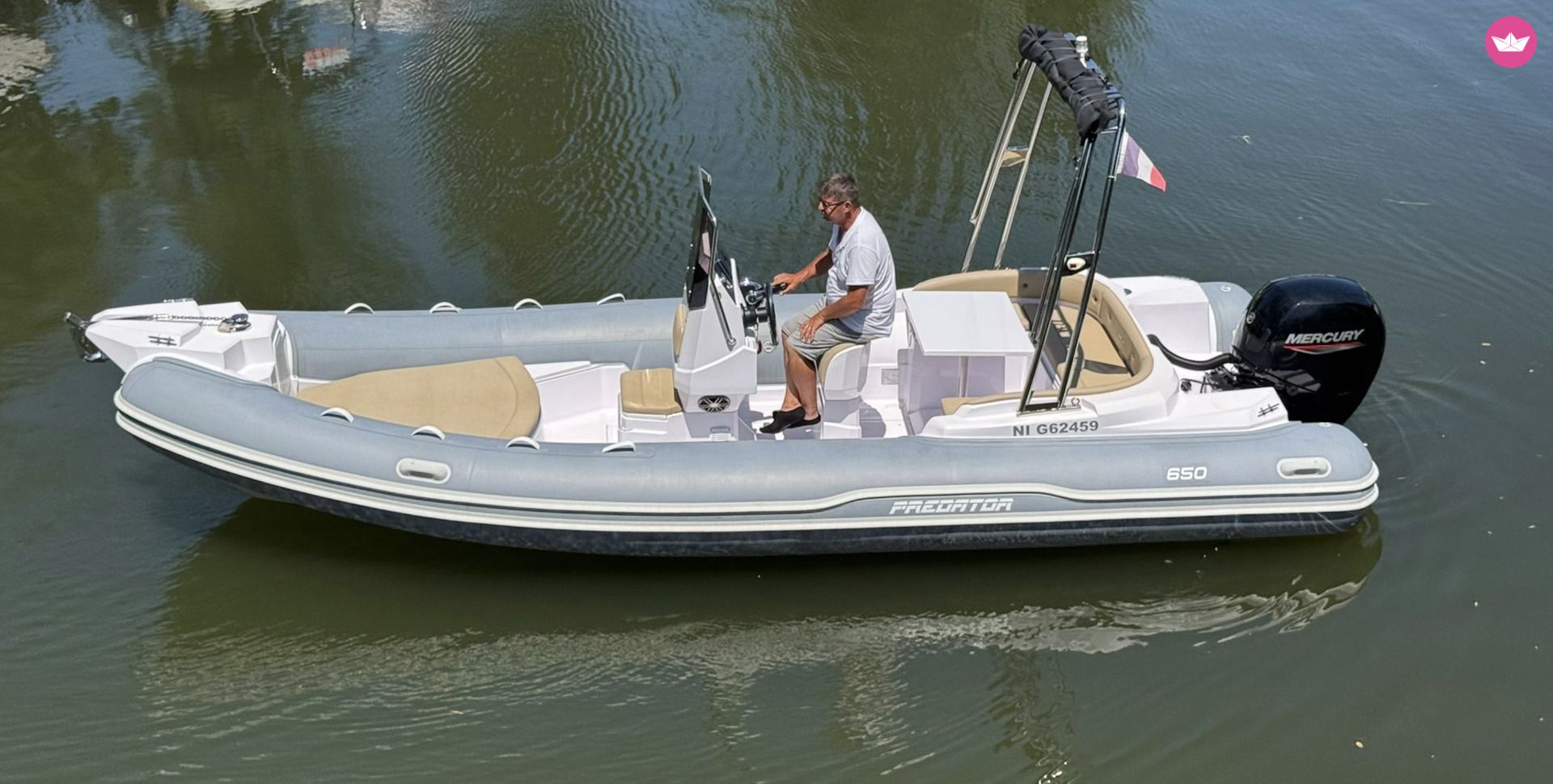 Semi-rigide ITALBOATS PREDATOR 650 150cv 4