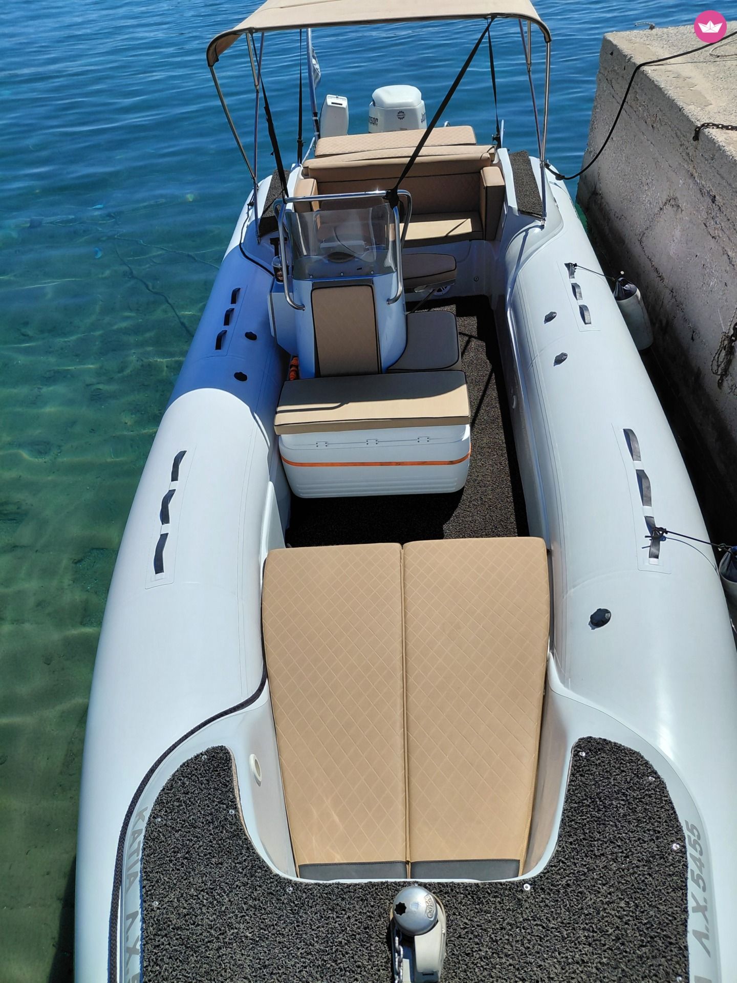 Semi-rigide Mostro Top gun 225cv 3