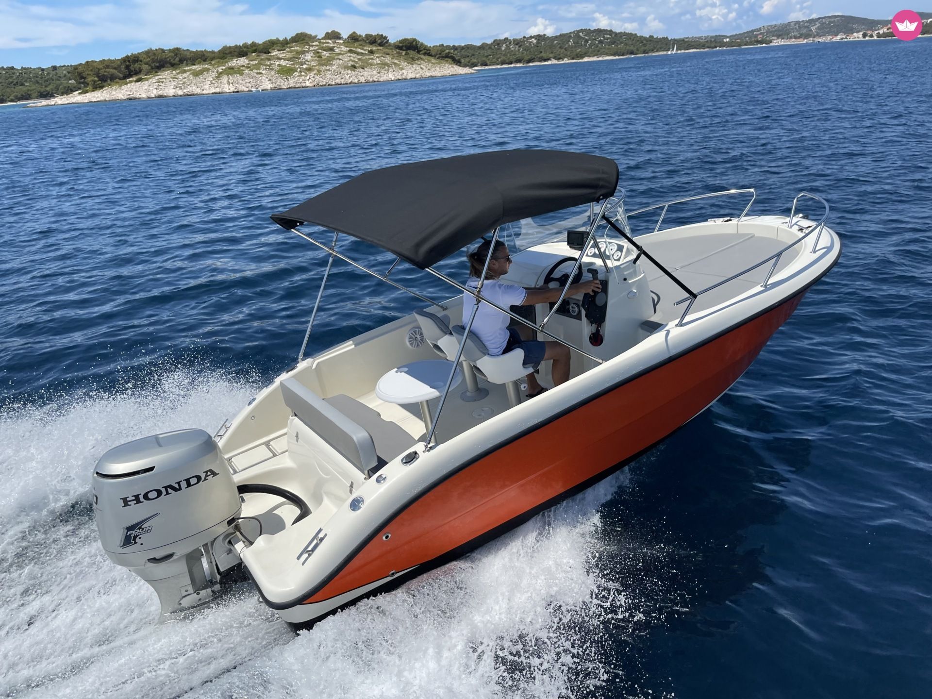 Bateau à moteur Fisher 20 Sundeck 150cv 2