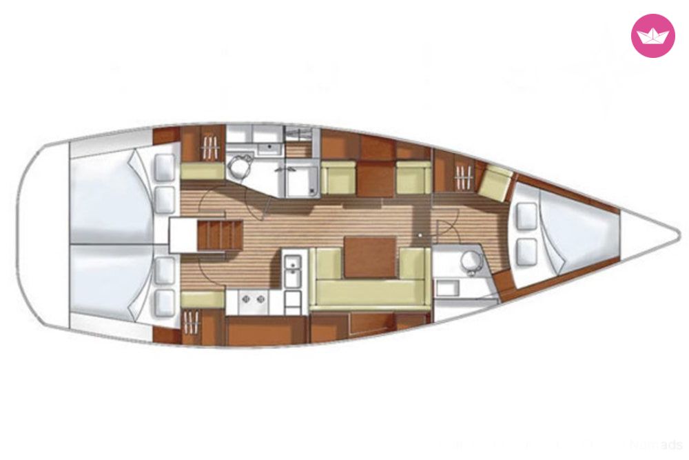 Hanse Hanse 400 in Barcelona for hire