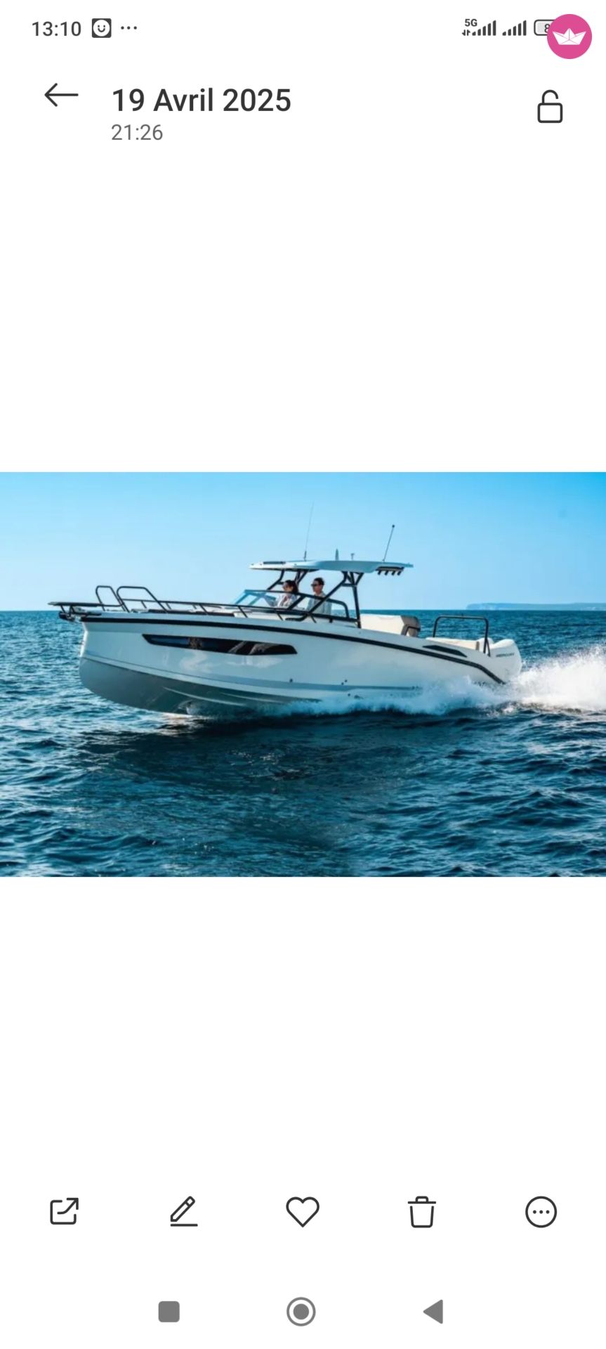 Bateau à moteur Brunswick marine Navan s30 450cv