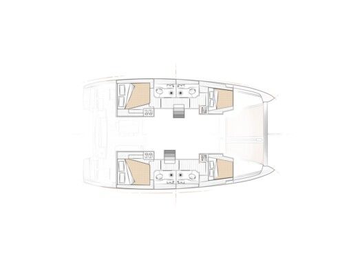 Catamaran Beneteau Excess 12 Boat design plan