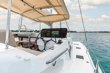Verhuur Catamaran Fountaine Pajot Fountaine Pajot New 41 Quatuor 3 Saint-Raphaël