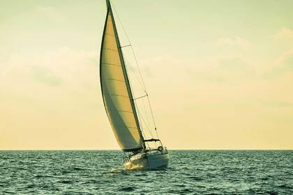 Sail in Santorini's attractions with our Bavaria 44