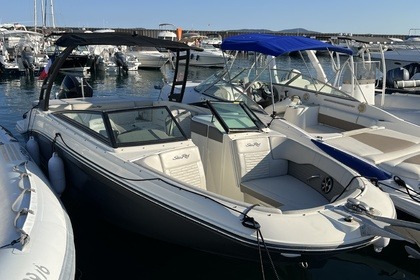 Miete Motorboot Sea Ray SPX 230 Sainte-Maxime