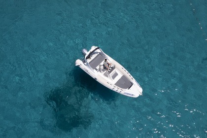 Charter RIB Princi fire wake Hvar