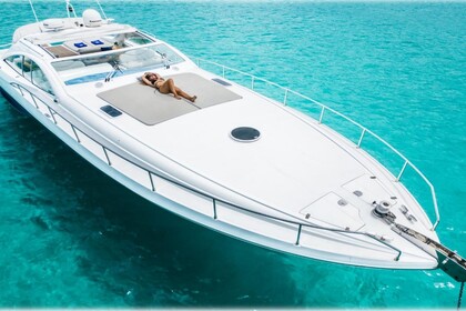 Luxury Pershing 54 Power Mega Yacht Rental in Eivissa, Illes Balears