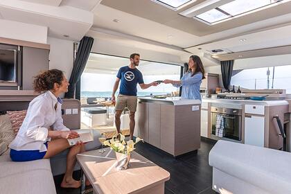 Electric Catamaran - Fountaine Pajot Aura 51