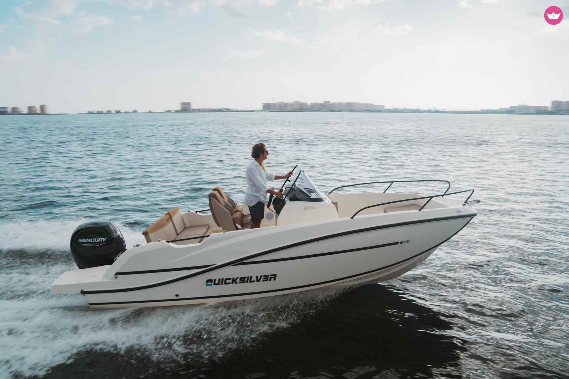 Bateau à moteur Quicksilver Activ 605 Open 150cv 7