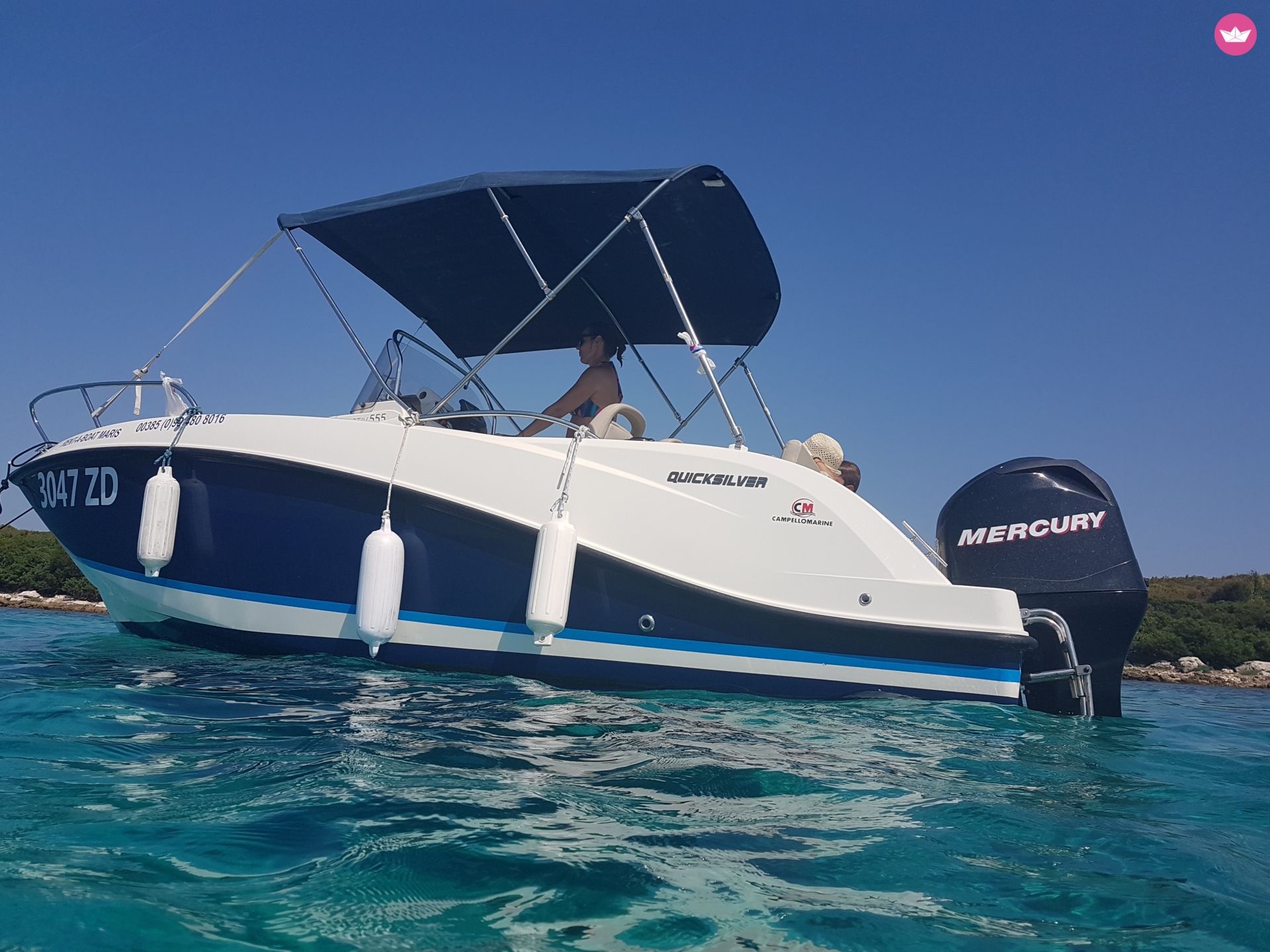 Quicksilver Activ 555 in Zadar  