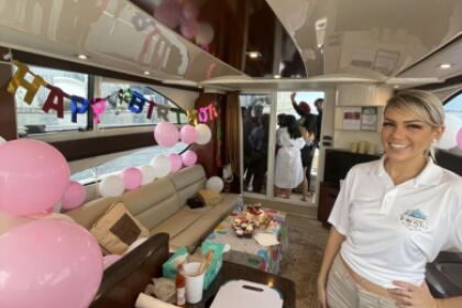 *Legal* Ultimate Luxury Charter on a Double Decker Yacht