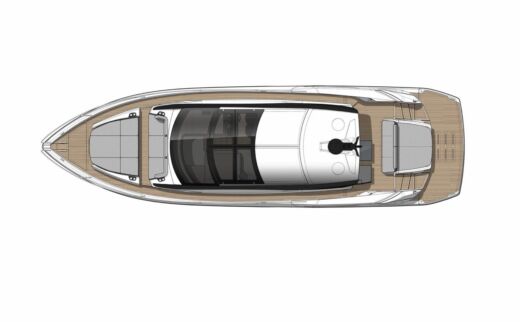 Motorboat Sunseeker Predator 55 boat plan