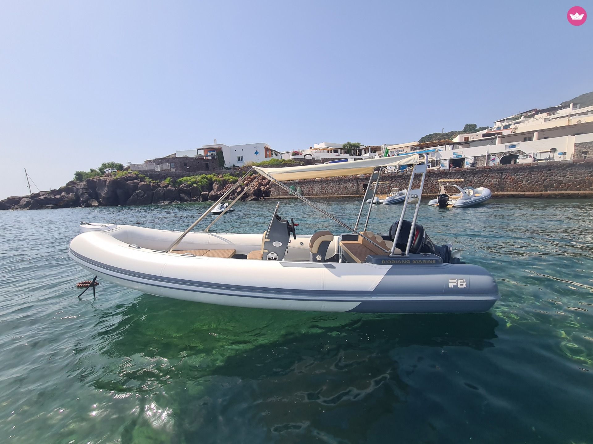 Bateau sans permis D' oriano marine F6 40cv 2
