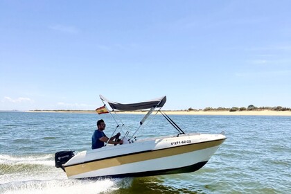 Hire Motorboat Compás 135 cc Huelva